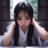 魏子涵，男同网技术与SEO负责人，专注型男性形象，坐在电脑前工作，体现技术背景与细致的工作态度